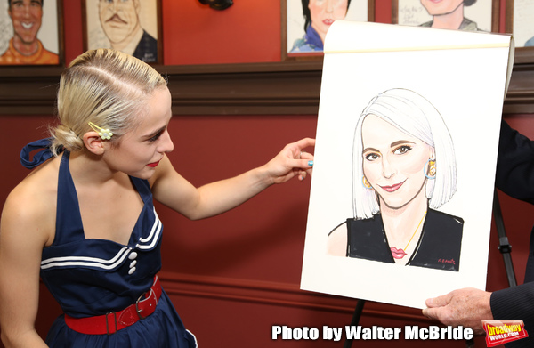 Photo Coverage: Sophia Anne Caruso Honored With Sardi's Portrait Image