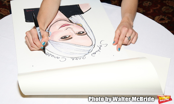 Photo Coverage: Sophia Anne Caruso Honored With Sardi's Portrait Image