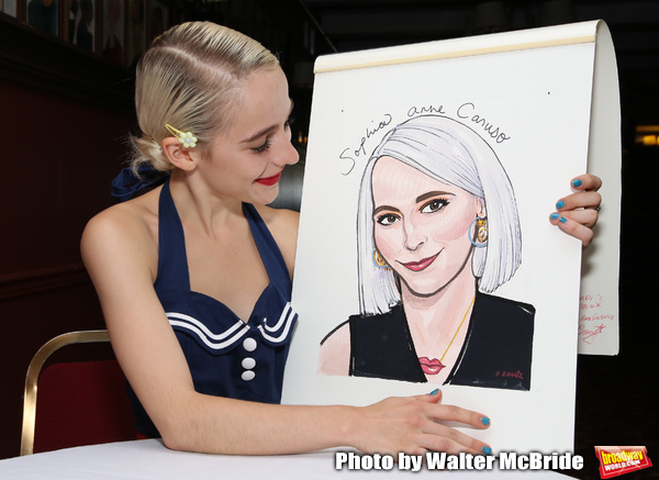 Photo Coverage: Sophia Anne Caruso Honored With Sardi's Portrait Image
