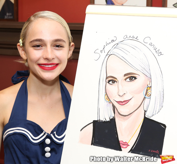 Photo Coverage: Sophia Anne Caruso Honored With Sardi's Portrait Image