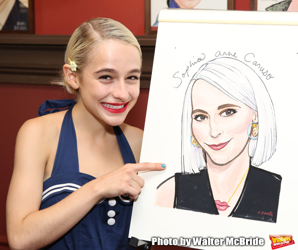 Photo Coverage: Sophia Anne Caruso Honored With Sardi's Portrait Image