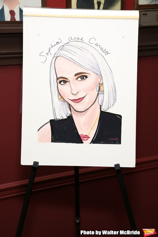 Photo Coverage: Sophia Anne Caruso Honored With Sardi's Portrait Image
