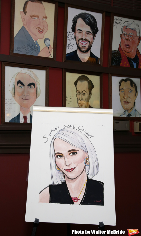 Photo Coverage: Sophia Anne Caruso Honored With Sardi's Portrait Image