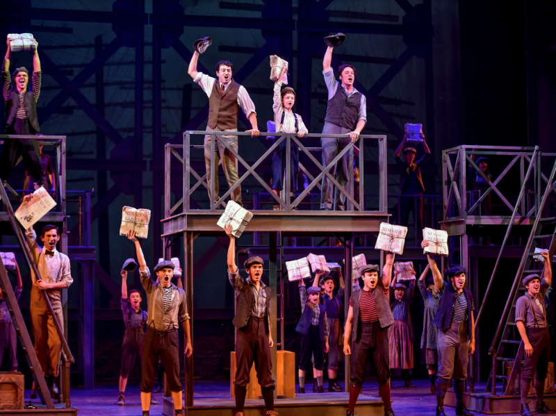 Review: DISNEY'S NEWSIES Leaps With Pride And Revolution At Lyric ...