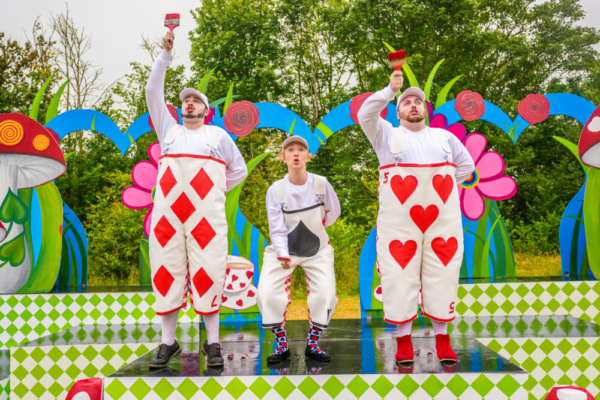 Photo Flash: First Look At Immersion Theatre's Open-Air Tour Of ALICE IN WONDERLAND Image