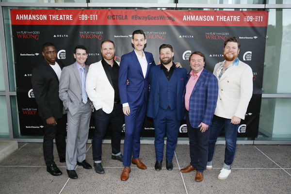 Photo Flash: THE PLAY THAT GOES WRONG Opens At The Ahmanson Theatre Image