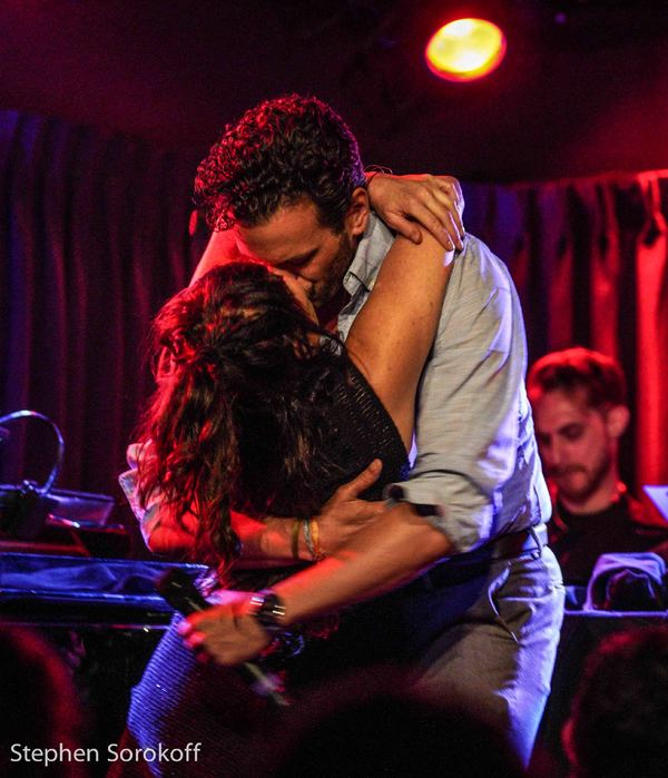Photo Coverage: Alan Cumming Visits Frances Ruffelle at The Green Room 42 Image