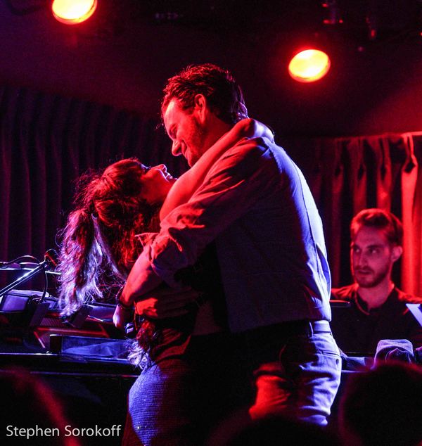 Photo Coverage: Alan Cumming Visits Frances Ruffelle at The Green Room 42 