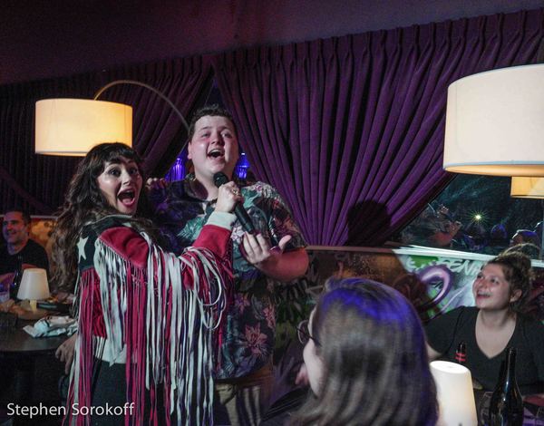 Photo Coverage: Alan Cumming Visits Frances Ruffelle at The Green Room 42 Image