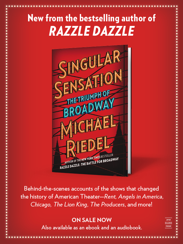 Singular Sensation – new from the bestselling author of Razzle Dazzle 