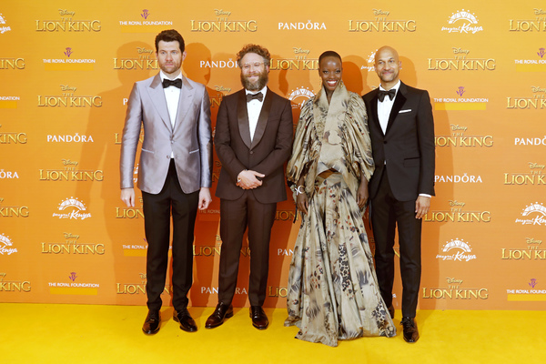 Photo Flash: Beyonce, Elton John Attend European Premiere of THE LION KING Image