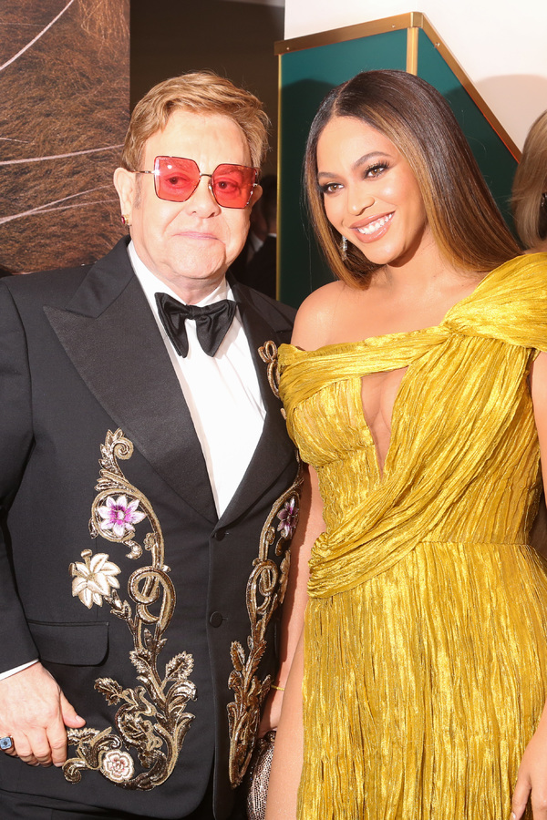 Photo Flash: Beyonce, Elton John Attend European Premiere of THE LION KING 