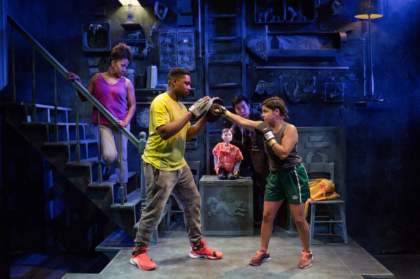 Photo Flash: Inside The Gift Theatre's WOLF PLAY Image
