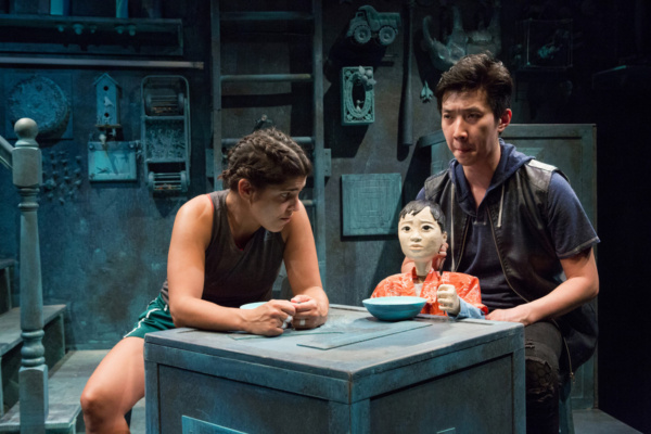 Photo Flash: Inside The Gift Theatre's WOLF PLAY Image