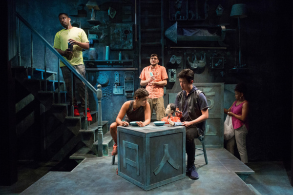 Photo Flash: Inside The Gift Theatre's WOLF PLAY Image