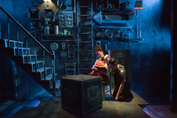 Photo Flash: Inside The Gift Theatre's WOLF PLAY Image