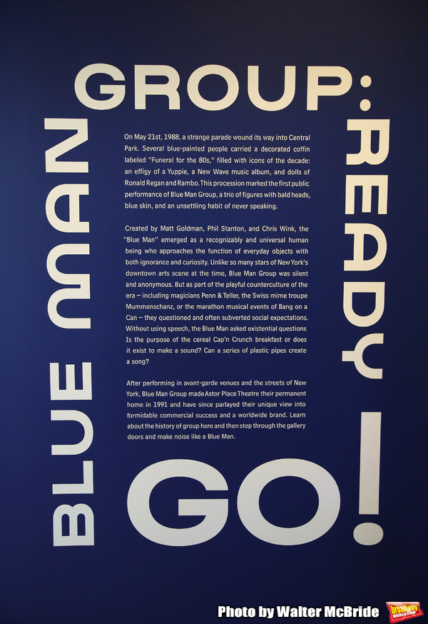 Photo Coverage: A Look Inside BLUE MAN GROUP: Ready... Go! Exhibit Image