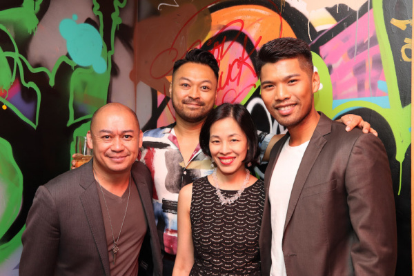 Brian Jose, Billy Bustamante, Lia Chang, Napat Mingkwanyuen. Photo by Garth Kravits   Photo