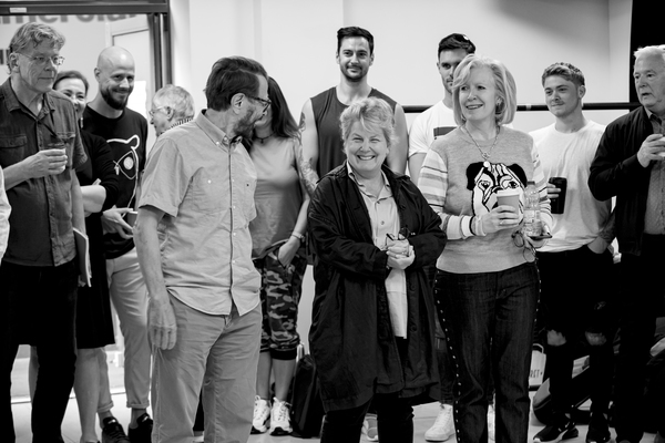 Photo Flash: ABBA's Björn Ulvaeus On Site At MAMMA MIA! THE PARTY In Rehearsal Image
