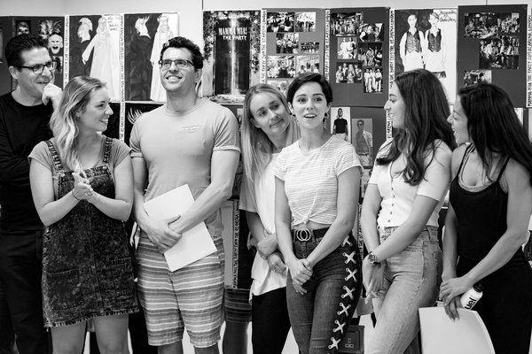 Photo Flash: ABBA's Björn Ulvaeus On Site At MAMMA MIA! THE PARTY In Rehearsal Image