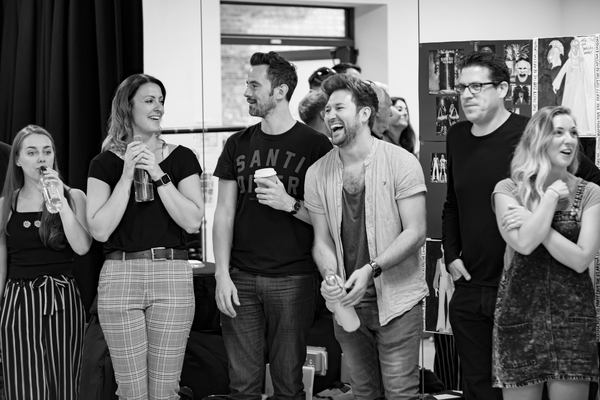 Photo Flash: ABBA's Björn Ulvaeus On Site At MAMMA MIA! THE PARTY In Rehearsal Image