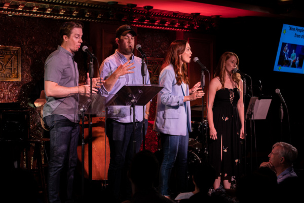 Photo Flash: Inside ALL TOGETHER NOW: BROADWAY'S BEST GROUP NUMBERS At Feinstein's/54 Below 