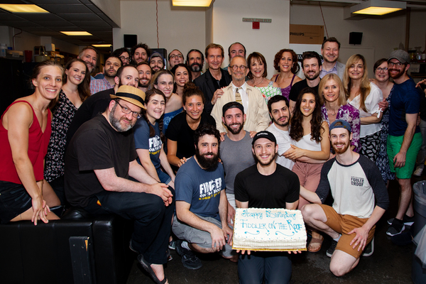 Joel Grey and the cast of FIDDLER ON THE ROOF Photo