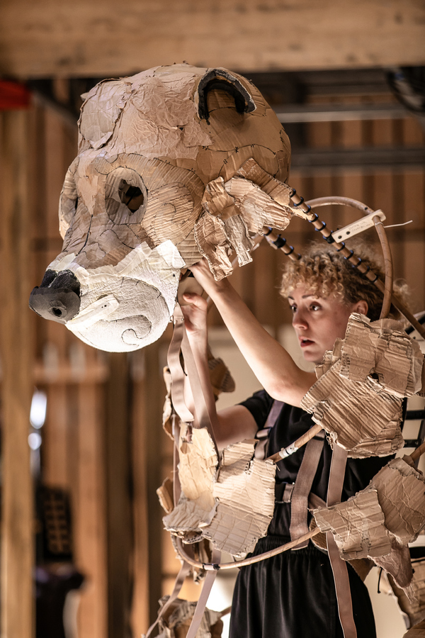 Photo Flash: In Rehearsal For MR. GUM AND THE DANCING BEAR At The National Theatre Image