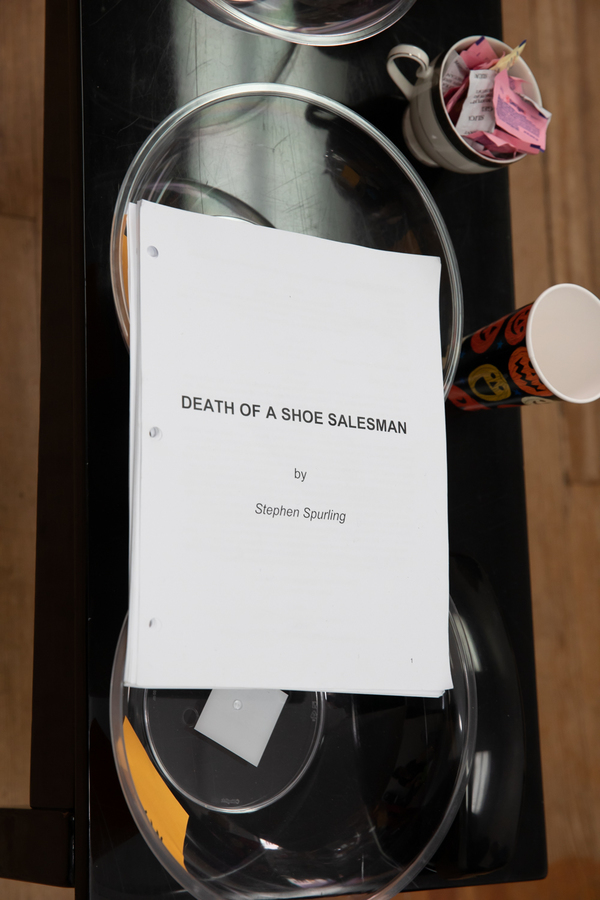 Photo Flash: In Rehearsal With DEATH OF A SHOE SALESMAN Image