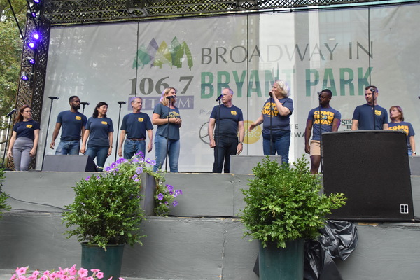 Photo Coverage: BEETLEJUICE, WAITRESS, COME FROM AWAY, CHICAGO, & JERSEY BOYS Hit The Stage At BROADWAY AT BRYANT PARK Image