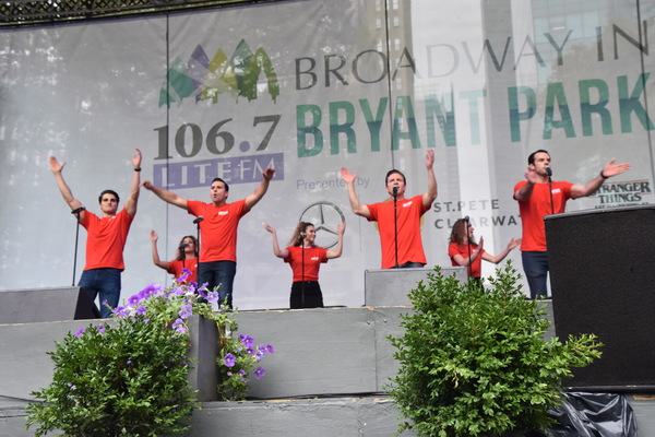 Photo Coverage: BEETLEJUICE, WAITRESS, COME FROM AWAY, CHICAGO, & JERSEY BOYS Hit The Stage At BROADWAY AT BRYANT PARK Image