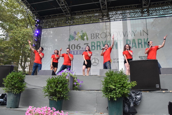 Photo Coverage: BEETLEJUICE, WAITRESS, COME FROM AWAY, CHICAGO, & JERSEY BOYS Hit The Stage At BROADWAY AT BRYANT PARK Image