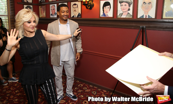 Photo Coverage: PRETTY WOMAN Star Orfeh Joins Sardi's Wall of Fame Image