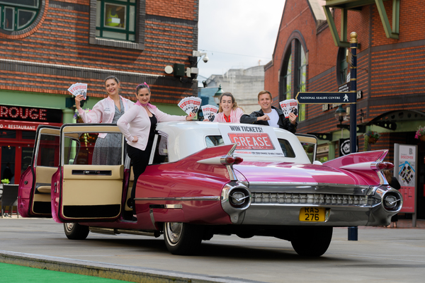 Photo Flash: Pink Cadillac Rolls Into Town in Honor of GREASE at the Birmingham Hippodrome  Image