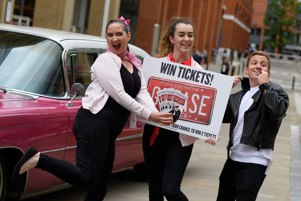 Photo Flash: Pink Cadillac Rolls Into Town in Honor of GREASE at the Birmingham Hippodrome  Image