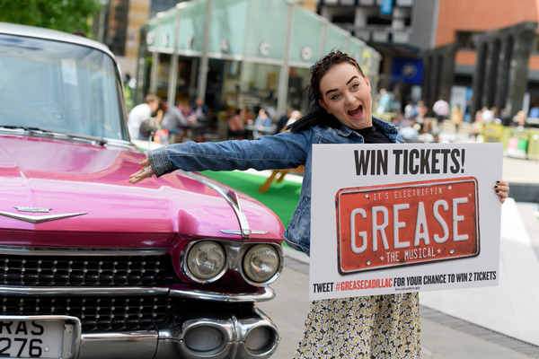 Photo Flash: Pink Cadillac Rolls Into Town in Honor of GREASE at the Birmingham Hippodrome 