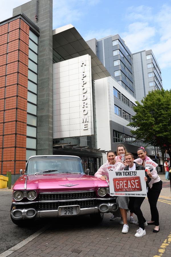 Photo Flash: Pink Cadillac Rolls Into Town in Honor of GREASE at the Birmingham Hippodrome 