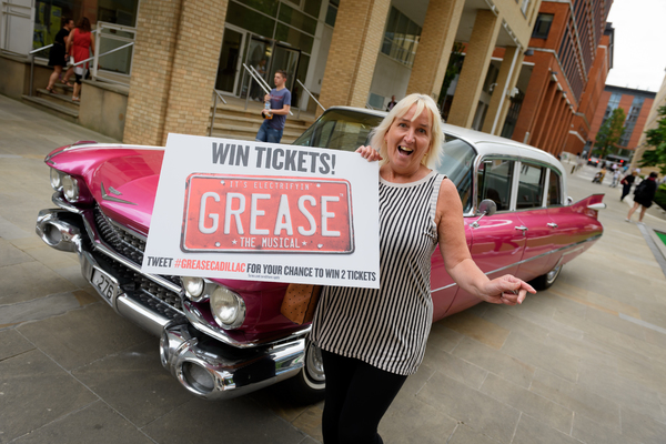 Photo Flash: Pink Cadillac Rolls Into Town in Honor of GREASE at the Birmingham Hippodrome  Image