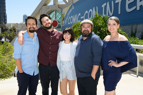 Photo Flash: Lin-Manuel Miranda Drops In On The DUCKTALES Panel At San Diego Comic Con Image