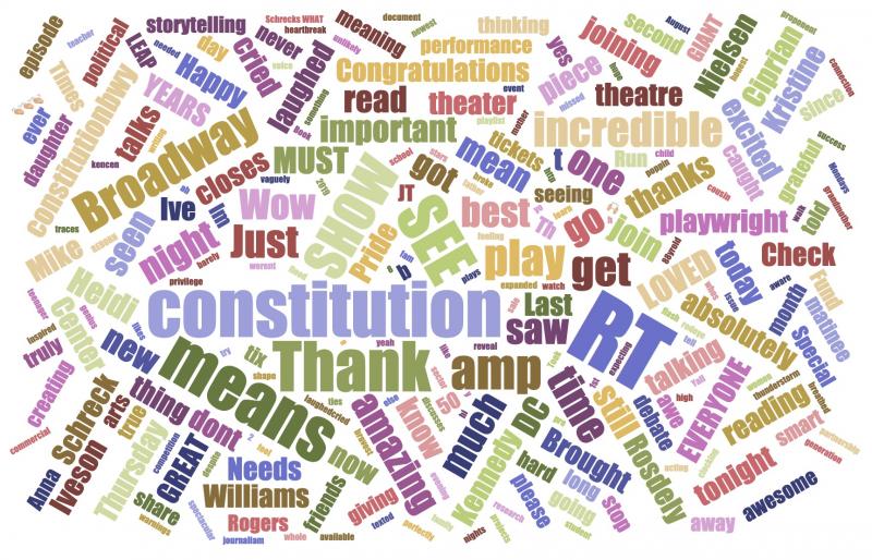 INDUSTRY: Social Insight Report - July 22nd - HADESTOWN & WHAT THE CONSTITUTION MEANS TO ME Top Growth Image