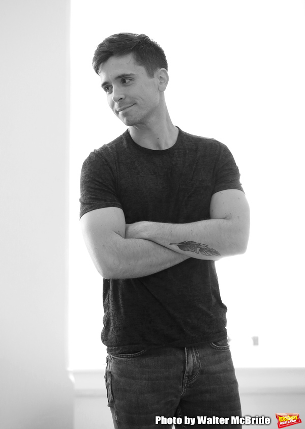 In The Spotlight: Matt Doyle and Melanie Moore Rehearse for FREDDIE FALLS IN LOVE Image