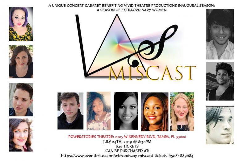 BWW Previews: VIVID THEATRE PRODUCTIONS' BROADWAY MISCAST CABARET SWAPS SONG GENDER at Powerstories Theatre  Image