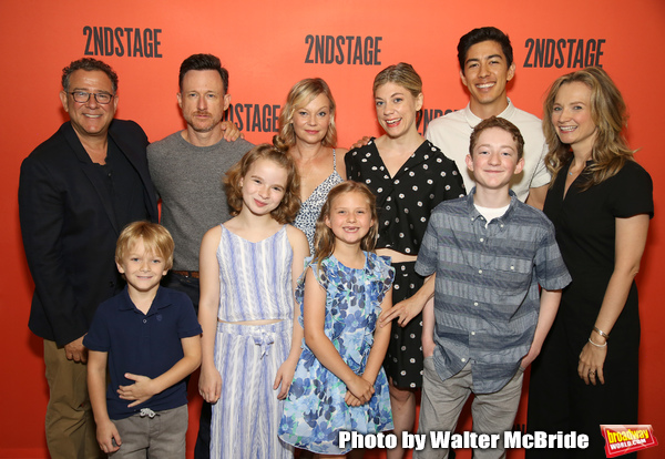 Back row: Michael Greif, Brad Heberlee, Samantha Mathis, Susannah Flood, Kim Fischer, Bess Wohl Front row: Harrison Fox, Maren Heary, Casey Hilton, Ryan Foust  at 