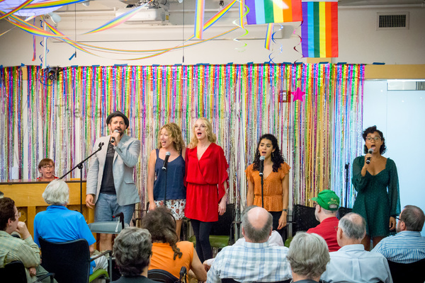 Photo Flash: Sing For Your Seniors Hosts Cast Members of THE PROM Image