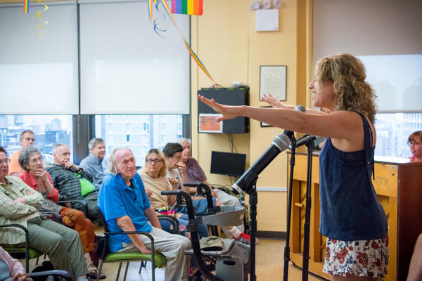 Photo Flash: Sing For Your Seniors Hosts Cast Members of THE PROM Image