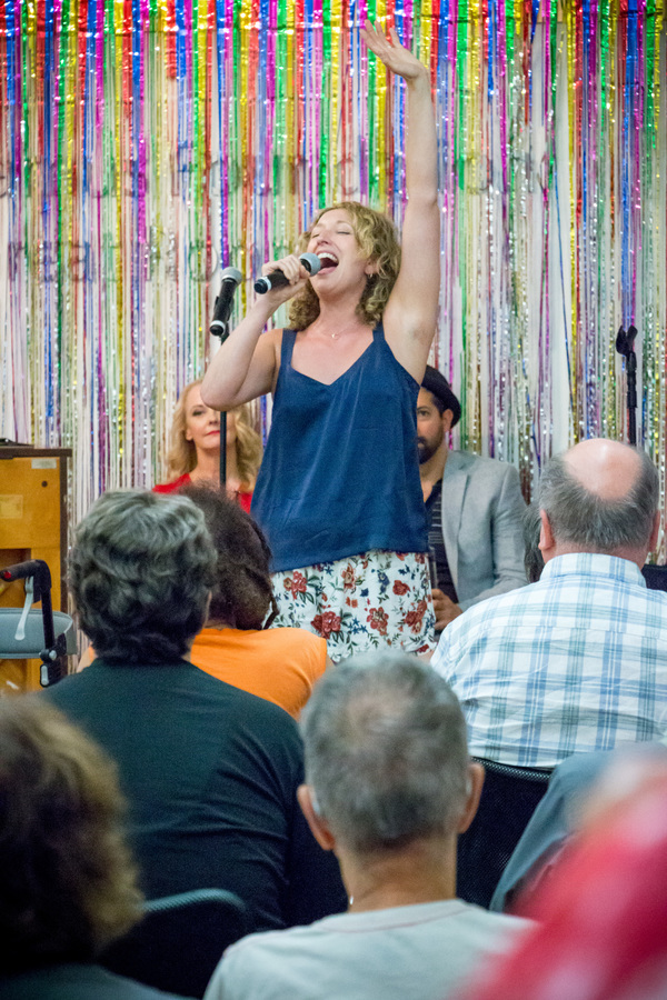 Photo Flash: Sing For Your Seniors Hosts Cast Members of THE PROM Image