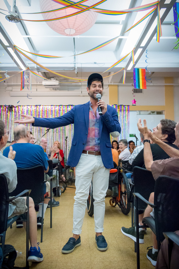 Photo Flash: Sing For Your Seniors Hosts Cast Members of THE PROM Image