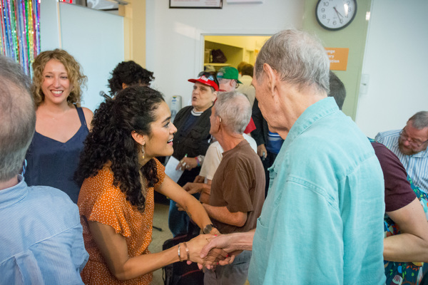 Photo Flash: Sing For Your Seniors Hosts Cast Members of THE PROM Image