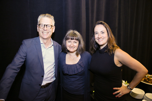 Center Theatre Group Artistic Director Michael Ritchie, Culver City Mayor Meghan Sahl Photo