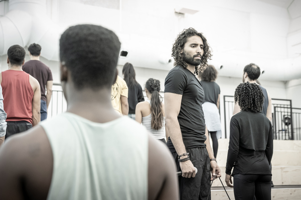 Photo Flash: Inside Rehearsal For EVITA at Regent's Park Open Air Theatre Image